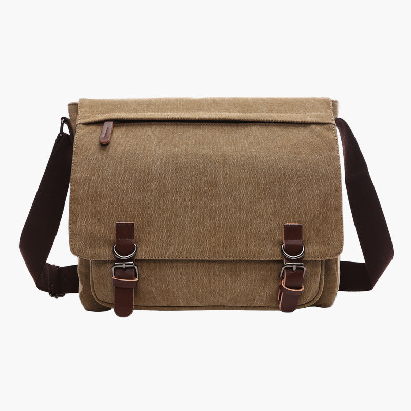 Herren Umhängetasche – Klassische Messenger Bag für Alltag & Beruf