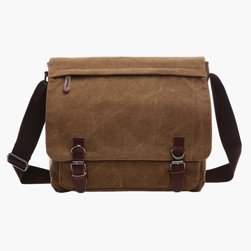 Herren Umhängetasche – Klassische Messenger Bag für Alltag & Beruf
