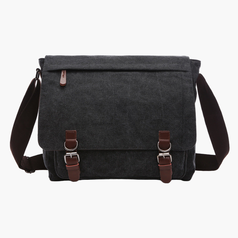 Herren Umhängetasche – Klassische Messenger Bag für Alltag & Beruf