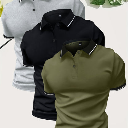 Herren Polo-Shirt im modernen Freizeit-Look – Stilvolles Poloshirt für Alltag und Freizeit
