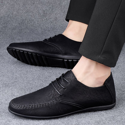 Herren Mokassins Freizeit-Slipper Komfortschuhe für Alltag und Büro
