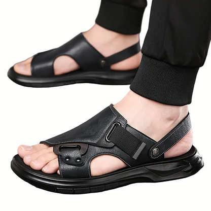 Herren Freizeitsandalen – Offene Sommerschuhe mit modischer Schnalle, ideal für Urlaub und Alltag