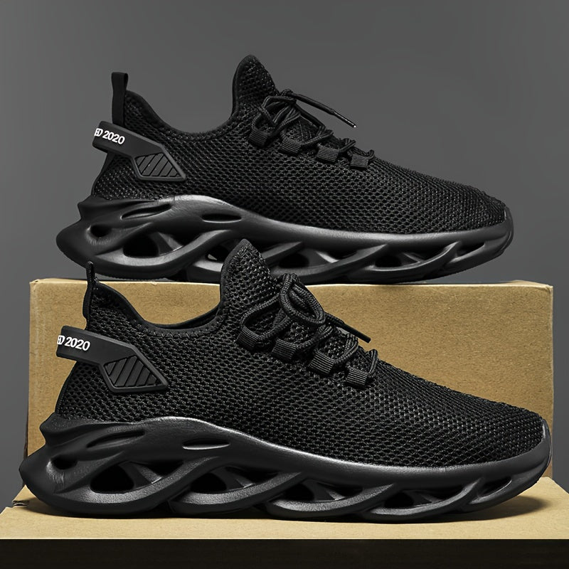 Herren Sneaker Sportliche Laufschuhe mit Innovativer Sohle – Atmungsaktive Freizeit Turnschuhe für Alltag und Training