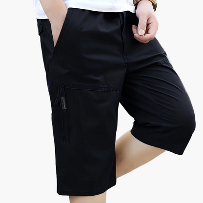Herren Outdoor Bermuda Shorts Freizeit Loose Fit mit Taschen