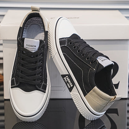 Herren Low-Top Sneaker im Retro-Skate-Stil – Streetwear & Freizeit