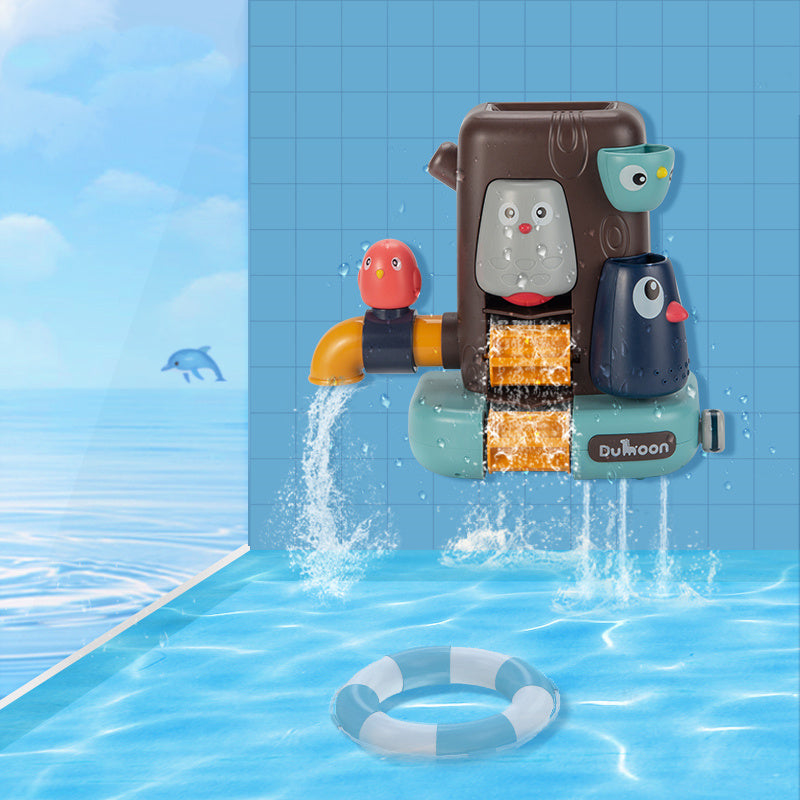 Kinder Wasserrad-Spielzeug Baumhaus – Lernspielzeug für Jungen und Mädchen