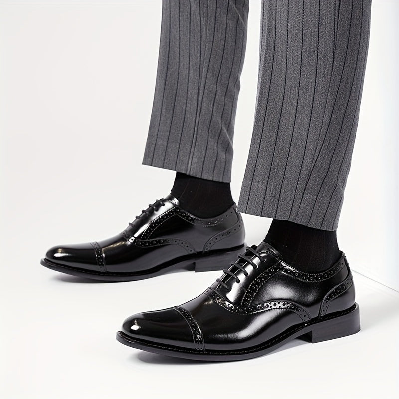 Herren Business Oxford-Schuhe – Klassische Eleganz für Büro & Anlass
