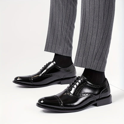 Herren Business Oxford-Schuhe – Klassische Eleganz für Büro & Anlass