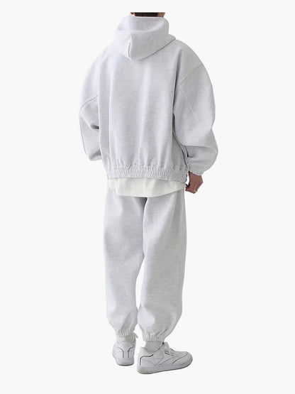 Herren Oversize Sportanzug mit Kapuze – Bequemer Trainingsanzug für Freizeit & Fitness