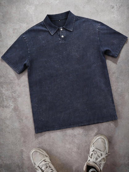 Herren Polo Shirt im Vintage-Look – Lässiger Klassiker für Alltag und Freizeit