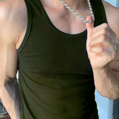 Herren Sport Tanktop – Enganliegendes, Stilvolles Muskelshirt für Fitness & Freizeit