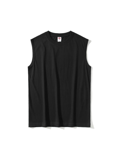 Herren Basic Muskelshirt Ärmellos Sport Freizeit Tanktop