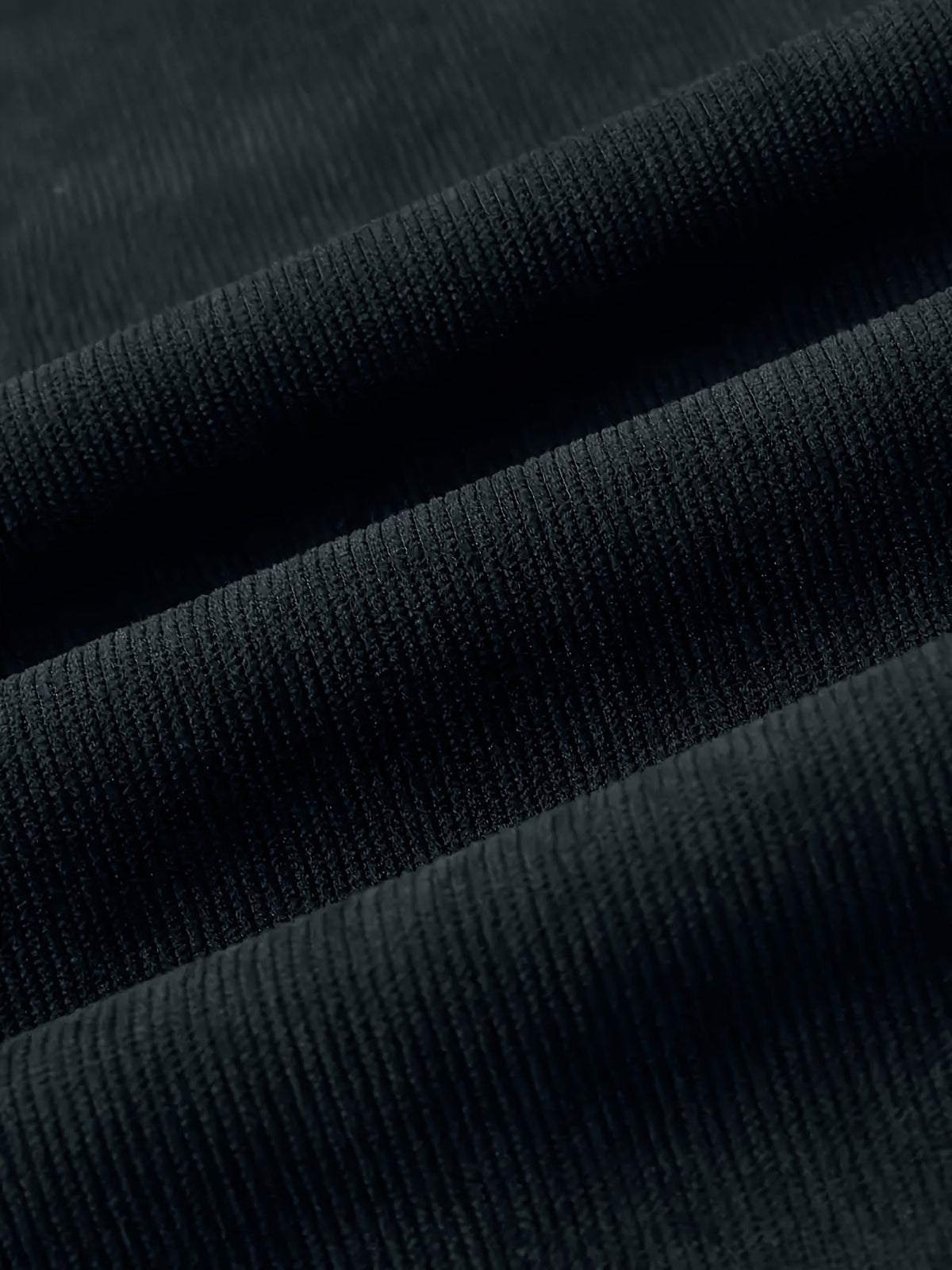 Cordhose Herren Winter warm gefüttert Jogginghose Schwarz