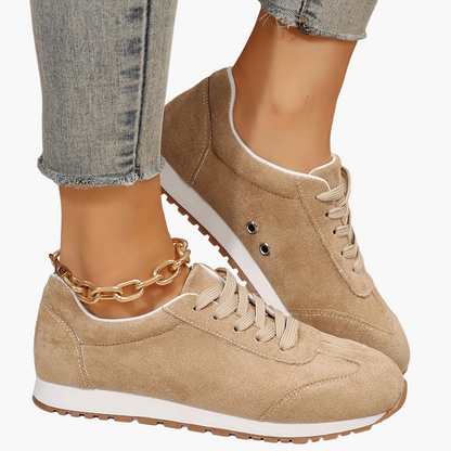 Damen Freizeitsneaker im sportlichen Retro-Look – Alltag & Freizeit