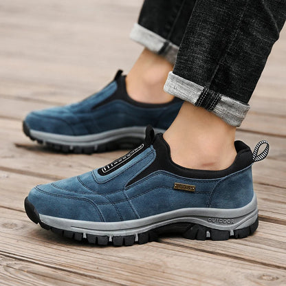 Herren Orthopädische Outdoor Wanderschuhe – Bequeme Slip-On Schuhe für Alltag und Freizeit