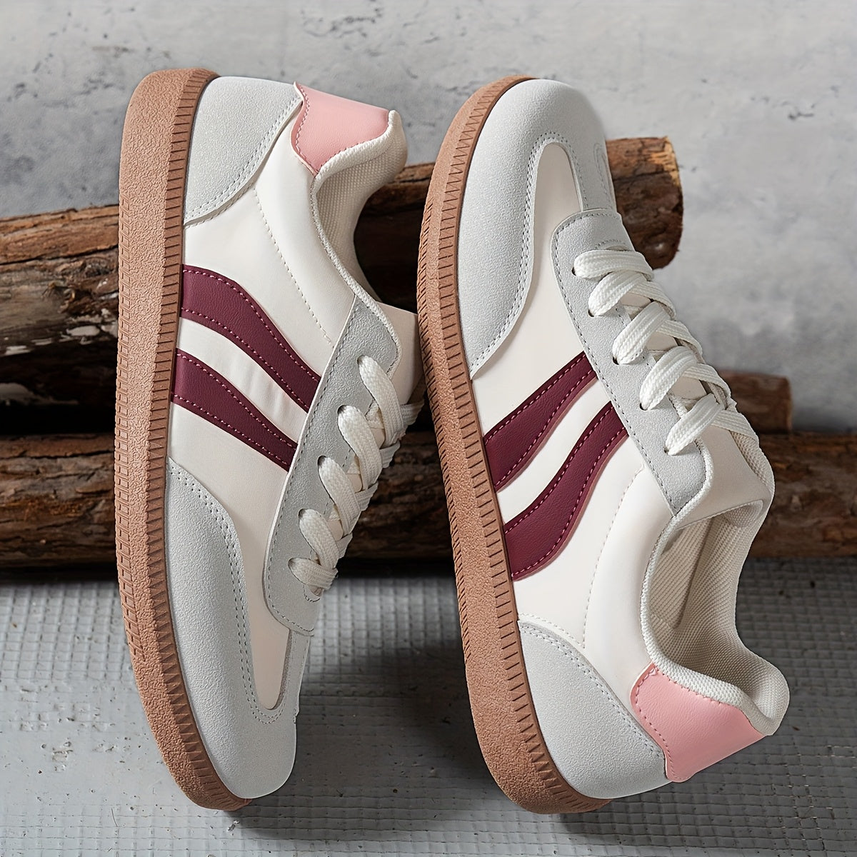 Damen Retro-Sneaker für Freizeit und Alltag – Klassische Sportschuhe im Vintage-Look