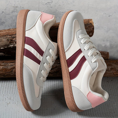Damen Retro-Sneaker für Freizeit und Alltag – Klassische Sportschuhe im Vintage-Look