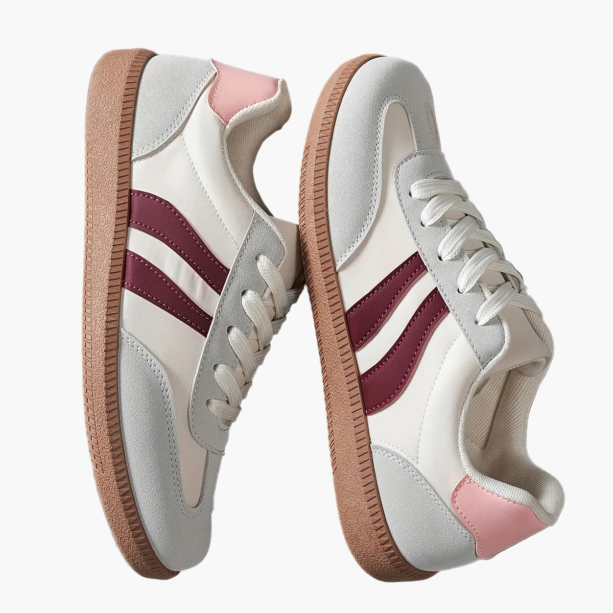 Damen Retro-Sneaker für Freizeit und Alltag – Klassische Sportschuhe im Vintage-Look