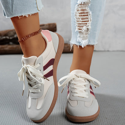 Damen Retro-Sneaker für Freizeit und Alltag – Klassische Sportschuhe im Vintage-Look