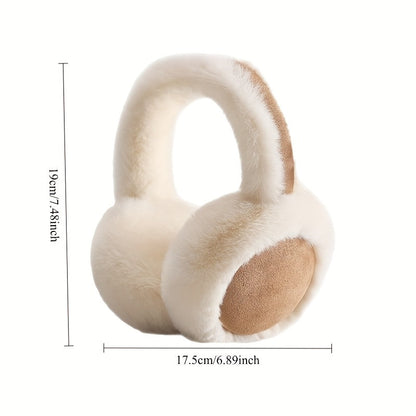 Ohrenschützer Ohrwärmer warm weich Winter Pelz-Optik