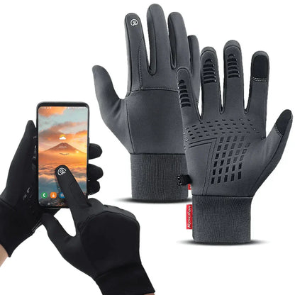Unisex Touchscreen Handschuhe für Smartphones, Winterhandschuhe mit griffiger Handfläche