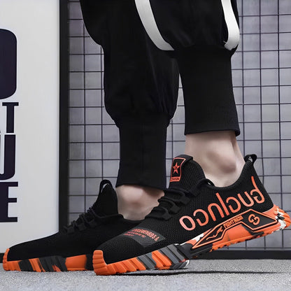 Herren Sicherheitssneaker Sportlicher Arbeits- und Freizeitschuh – Atmungsaktiv & Stoßfest