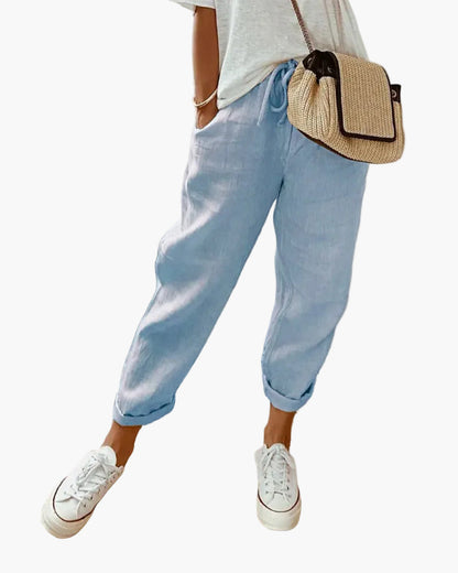 Damen Casual-Hosen mit lässigem Schnitt