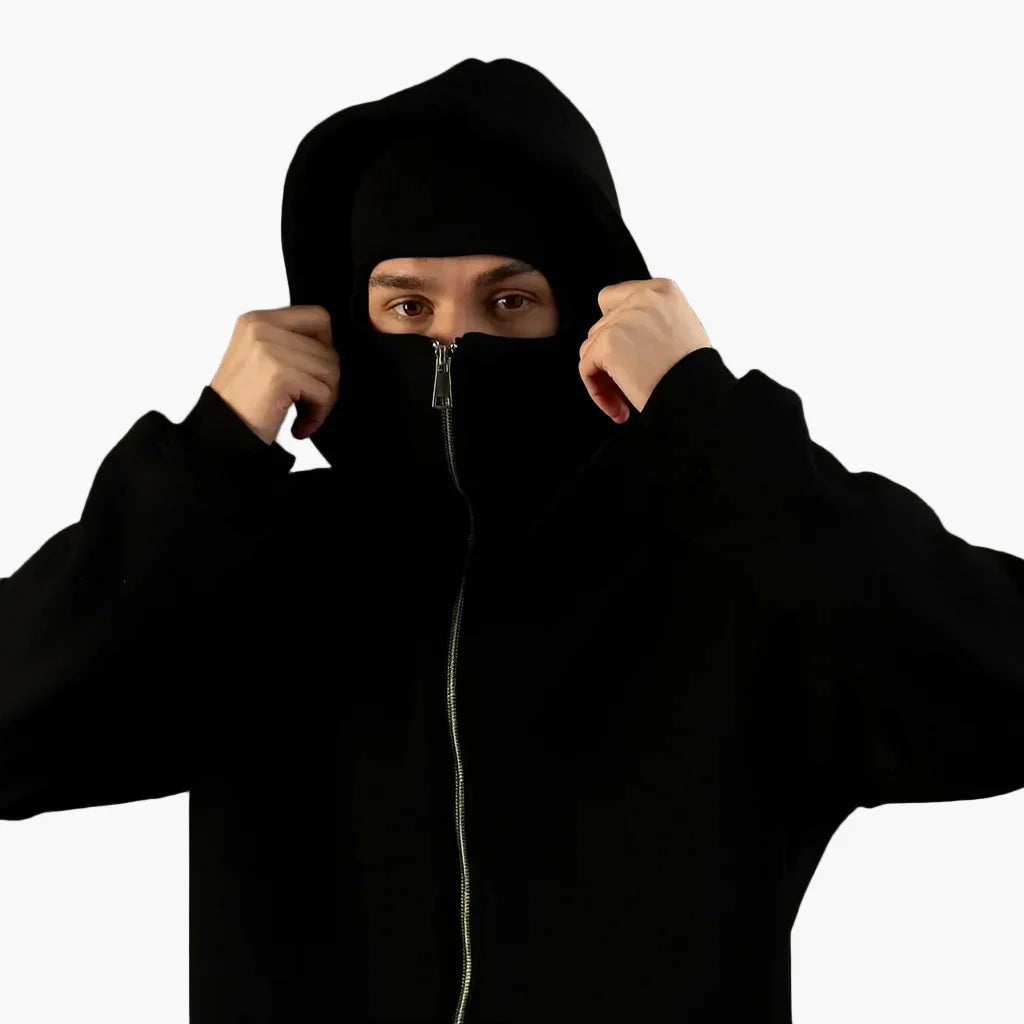 Herren Streetwear Hoodie mit integrierter Sturmhaube – Urban Style für Alltag und Outdoor