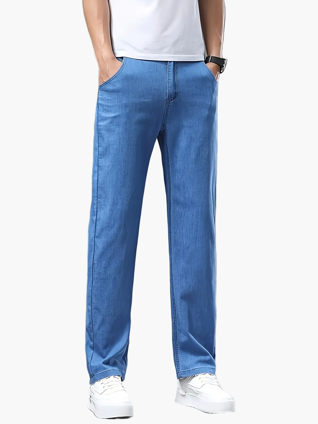Herren Jeanshose Regular Fit – Modische Basic Jeans für Alltag und Freizeit