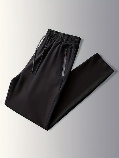 Herren Sporthose Jogginghose mit Reißverschlusstaschen – Ideal für Training & Freizeit