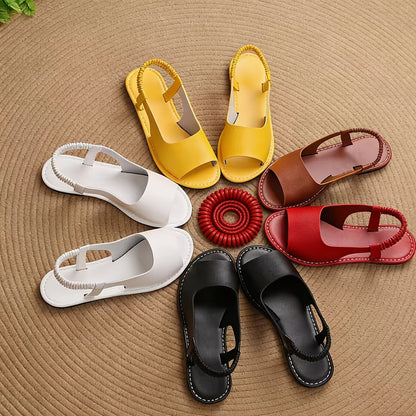 Damen Geflochtene Sling Sandalen – Bequeme Sommerschuhe für Freizeit und Alltag
