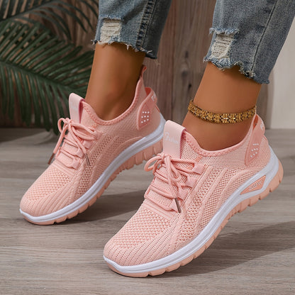 Damen Komfort-Sneaker für Freizeit & Sport – Atmungsaktive Low-Top Schuhe