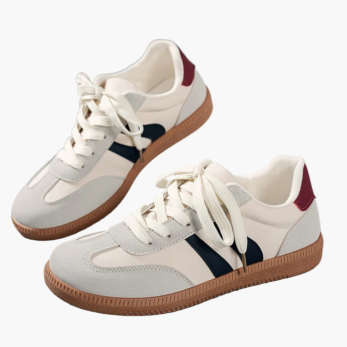 Damen Retro-Sneaker für Freizeit und Alltag – Klassische Sportschuhe im Vintage-Look