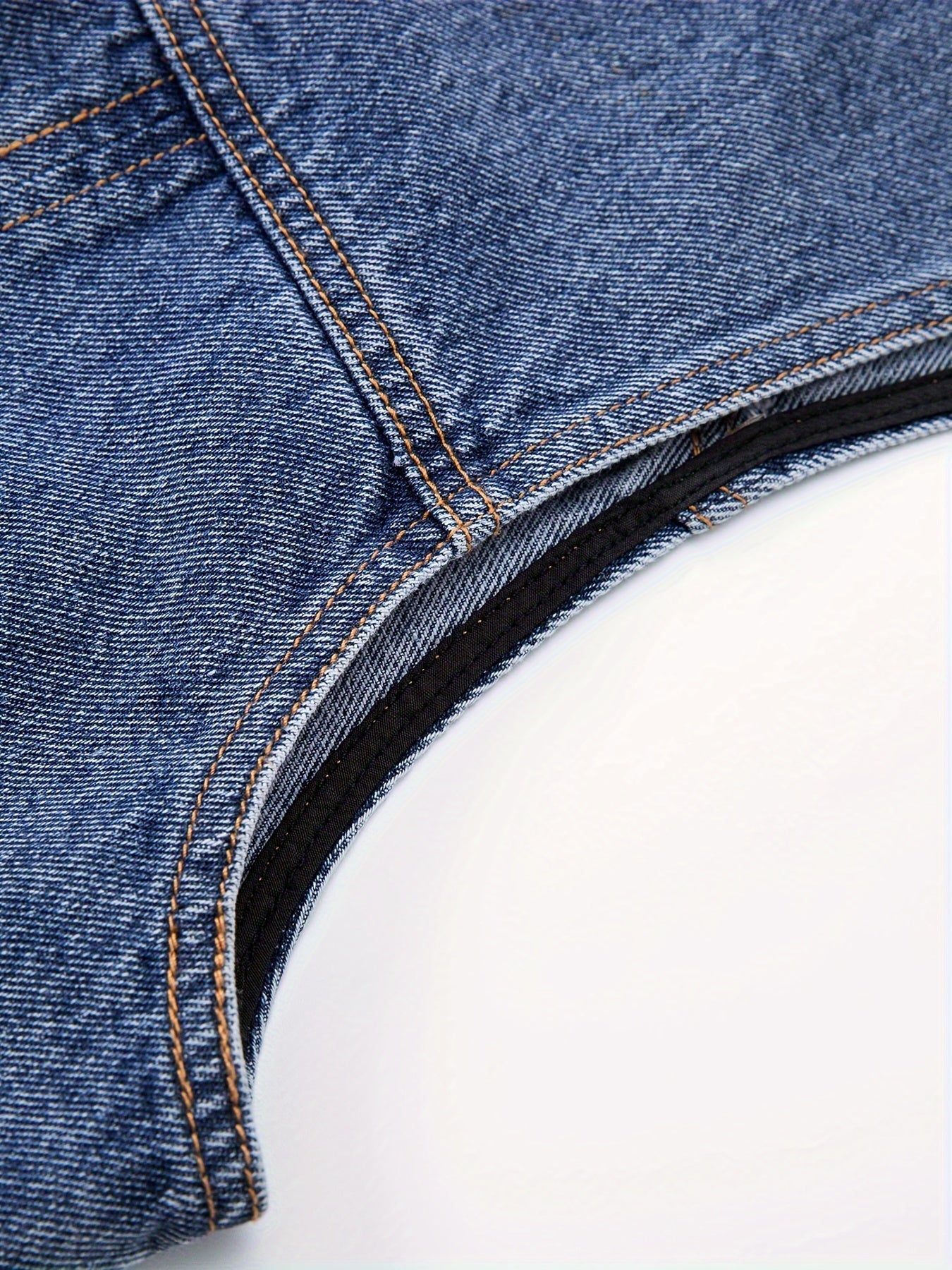 Herren Jeansweste im lässigen Streetwear-Stil – Ideal für Alltag und Freizeit