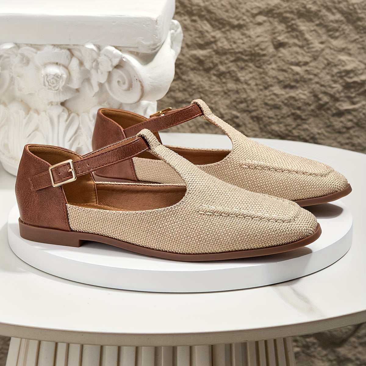 Damen T-Steg Ballerinas für Alltag und elegante Anlässe – Modische Flats für vielseitige Outfits