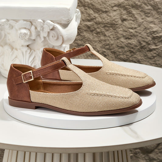 Damen T-Steg Ballerinas für Alltag und elegante Anlässe – Modische Flats für vielseitige Outfits