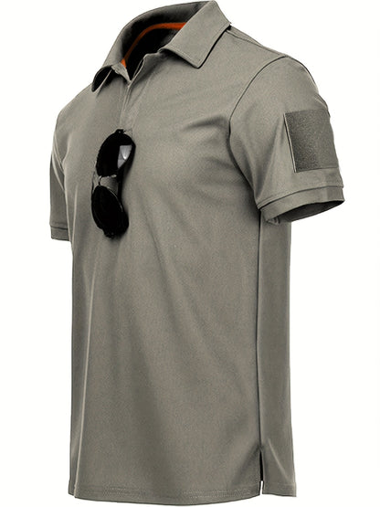 Herren Tactical Polo Shirt – Funktionelles Kurzarmshirt für Outdoor, Beruf & Sport