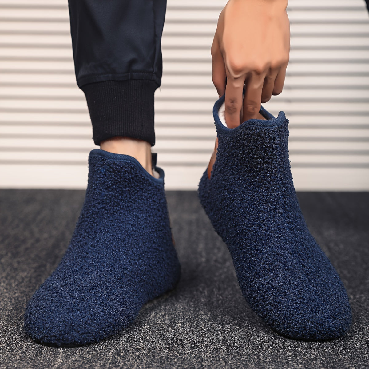Unisex Winter Stiefel, warme Hausschuhe, flauschige Stiefeletten in verschiedenen Farben