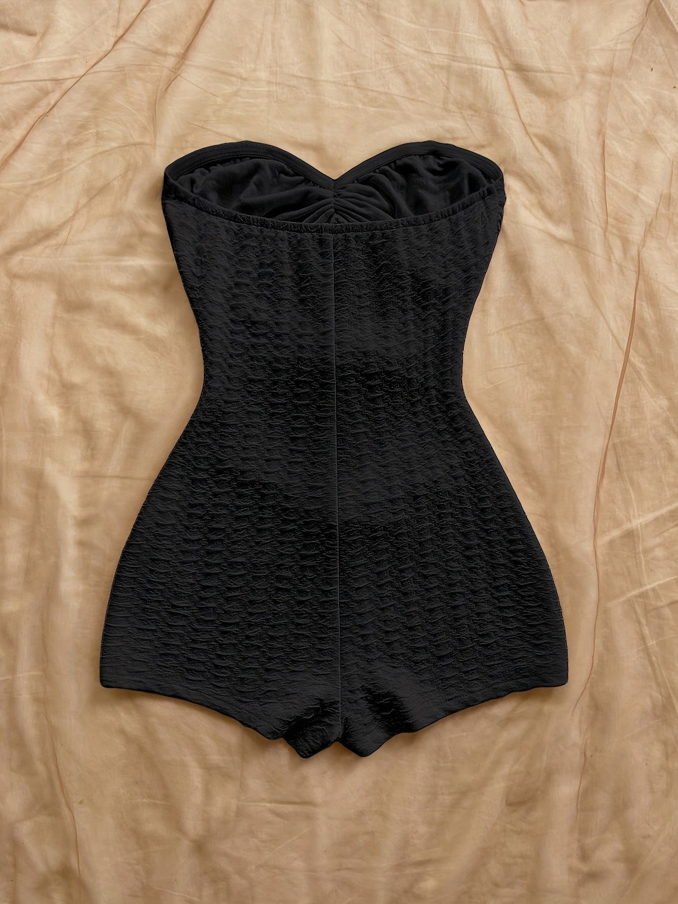Damen Vintage Badeanzug mit Leopardenmuster und Cut-Outs – Retro Einteiler für Strand & Pool