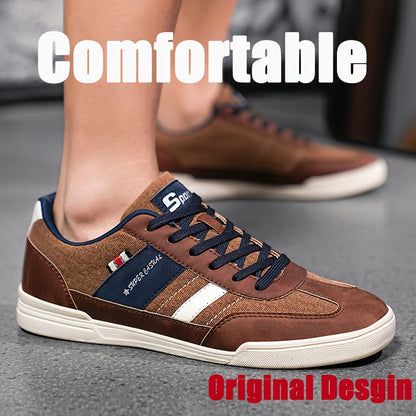Herren Sneaker Vintage Stil Super Casual – Freizeit- und Alltagsschuhe