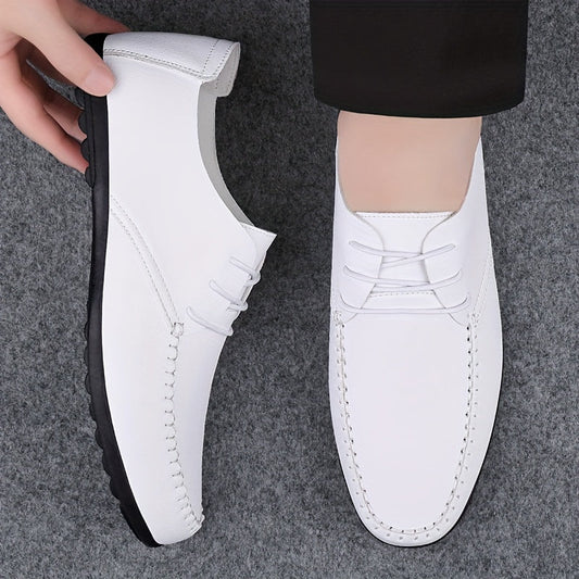 Herren Mokassins Freizeit-Slipper Komfortschuhe für Alltag und Büro