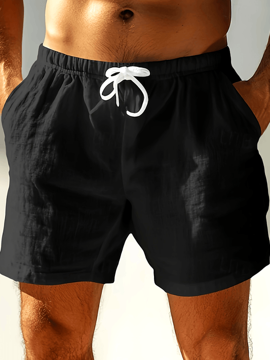 Herren Badeshorts mit Kordelzug – Bequeme Freizeithose für Strand & Sport