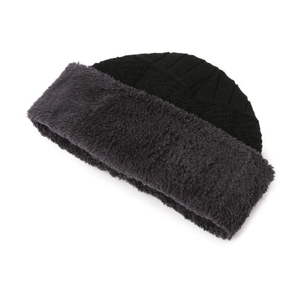 Winter Set Mütze Schal Handschuhe – Strickmütze Beanie Loop-Schal Sport Handschuhe warm gefüttert