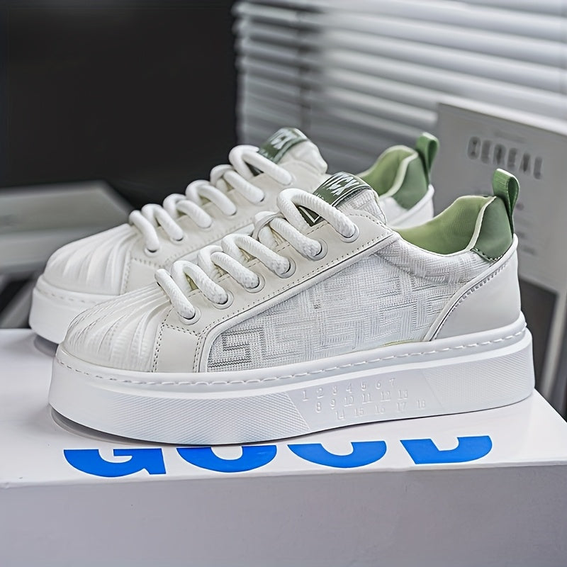 Herren Sneaker mit Plateau und modernem Design – Streetstyle Freizeitschuhe