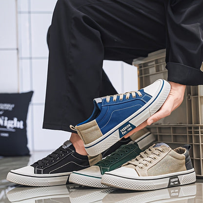 Herren Low-Top Sneaker im Vintage-Stil für Alltag und Freizeit