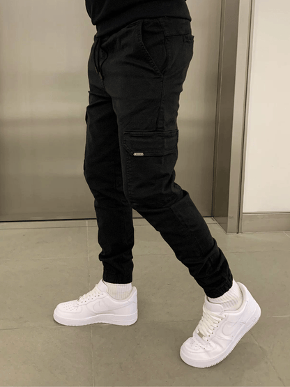 Moderne Herren Cargo-Jogger mit Tunnelzug