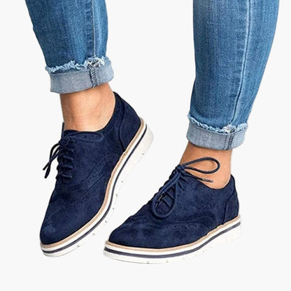 Damen Derby Brogues – Elegante Schnürschuhe für Alltag und Büro