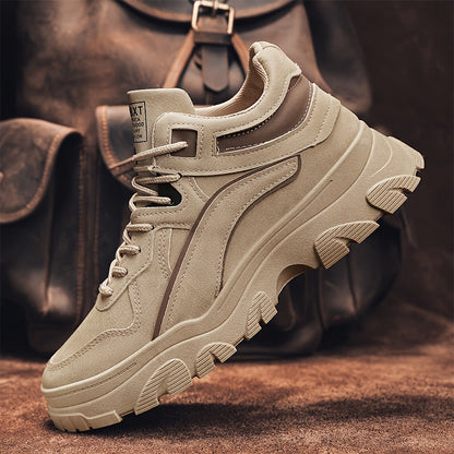 Herren Plateau Sneaker Urban Style – Outdoor & Freizeit