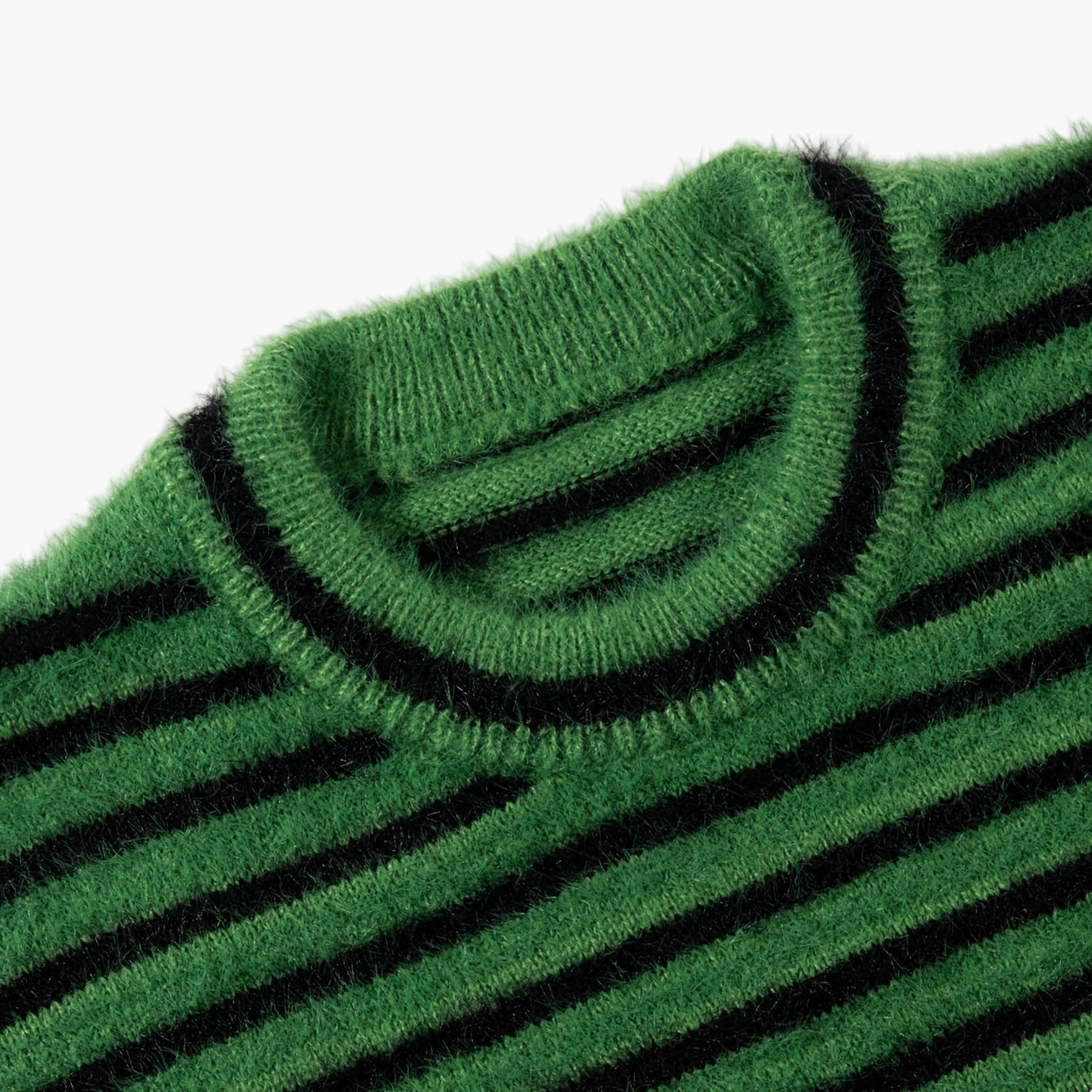Herren Streetwear Strickpullover mit Streifen – Lockerer Stil für Herbst und Winter