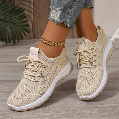 Damen Komfort-Sneaker für Freizeit & Sport – Atmungsaktive Low-Top Schuhe